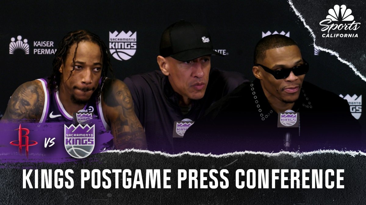 Doug Christie, Russell Westbrook react to Kings’ win vs. Rockets – NBC Sports Bay Area & California