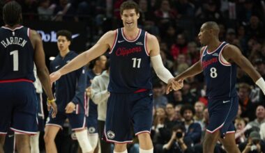 Lopez hits 9-threes in Clippers win over Portland – NBC Los Angeles