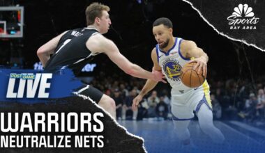 Warriors hold on late for bounce-back victory against Nets – NBC Sports Bay Area & California
