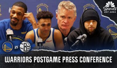 Steve Kerr, Steph Curry recap Warriors’ bounce-back win vs Nets – NBC Sports Bay Area & California