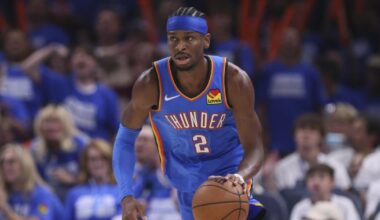 Oklahoma City Thunder's Shai Gilgeous-Alexander (elbow) out vs. Jazz