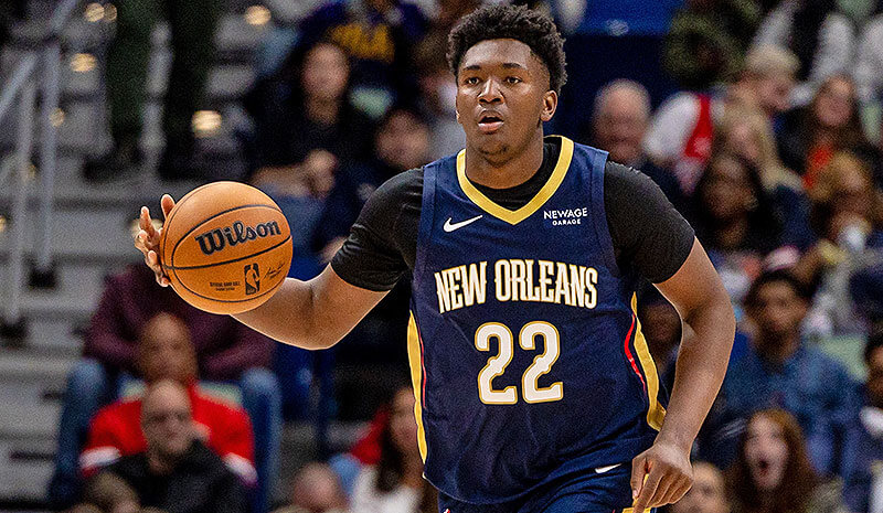 Derik Queen New Orleans Pelicans NBA