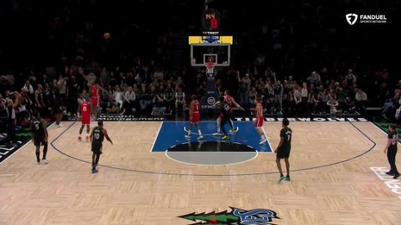 Reid makes a go-ahead 3-pointer, McDaniels scores 27 and Timberwolves edge Clippers