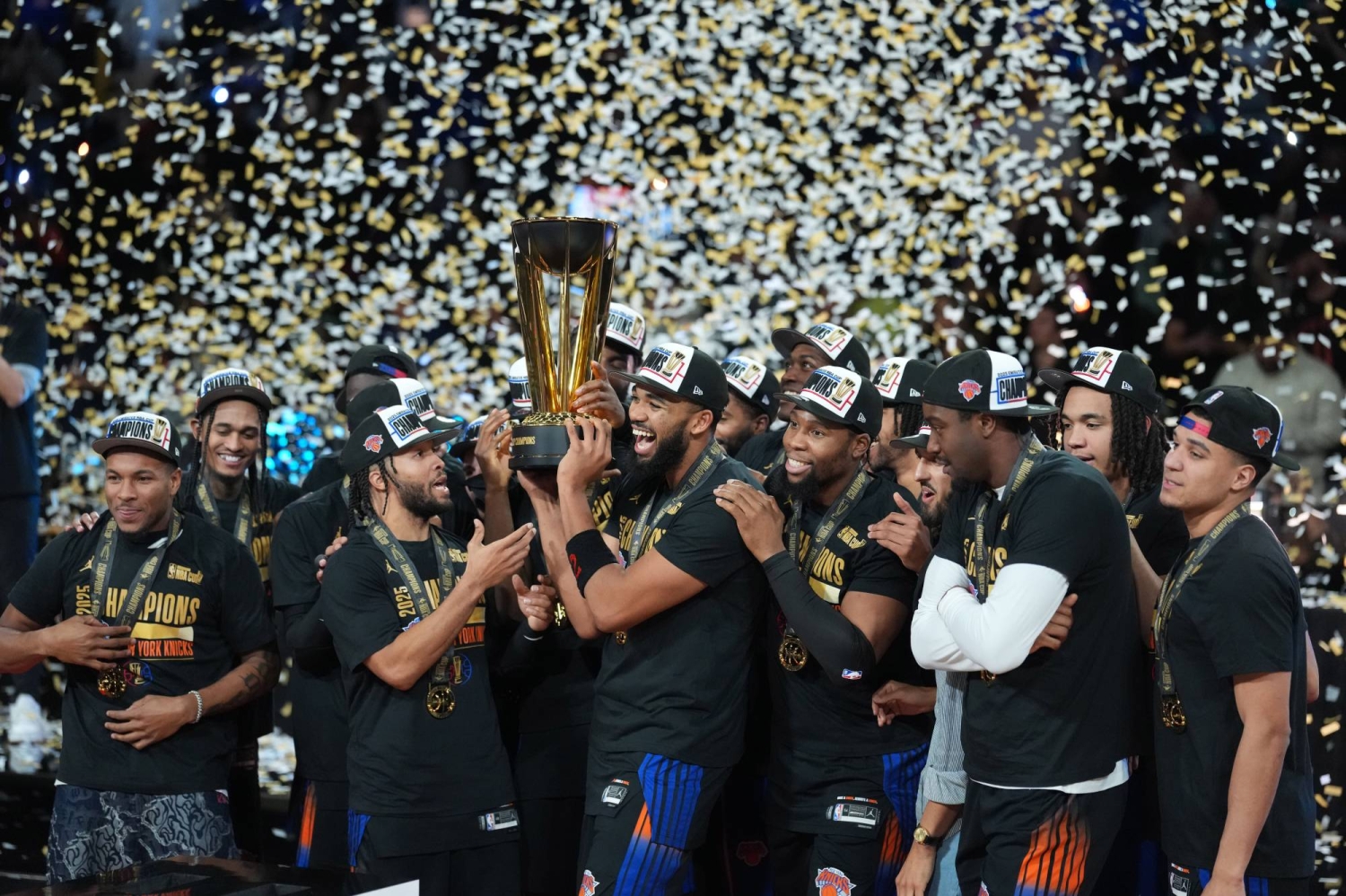 Knicks will not hang banner for NBA Cup title in Madison Square Garden
