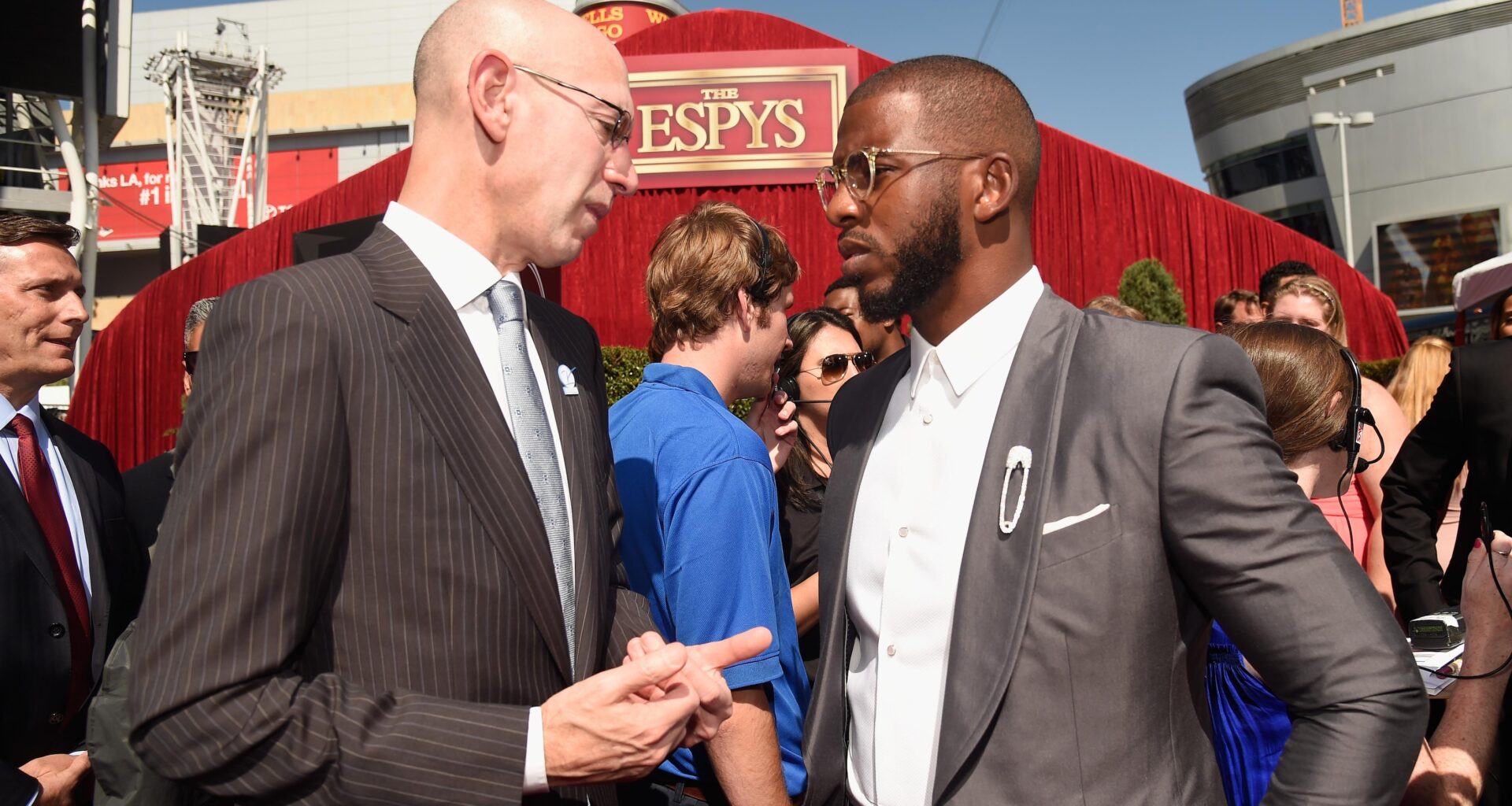 Adam Silver Reacts to Chris Paul's Clippers Exit, Would 'Love to See' PG on New Team