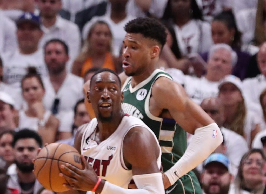 Would Bam Adebayo-Giannis Antetokounmpo make Heat sense?