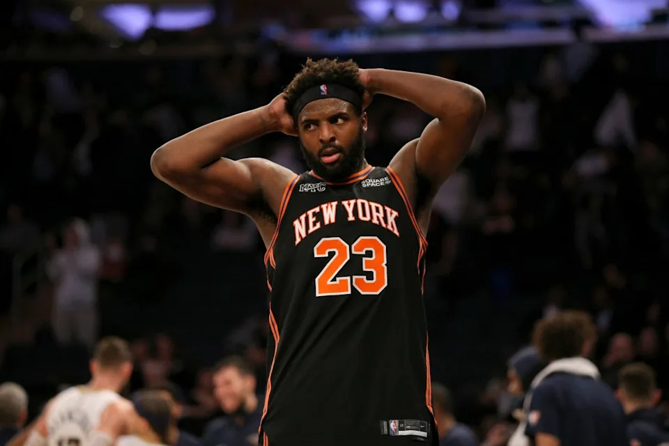 New York Knicks center Mitchell Robinson (23)Brad Penner-USA TODAY Sports