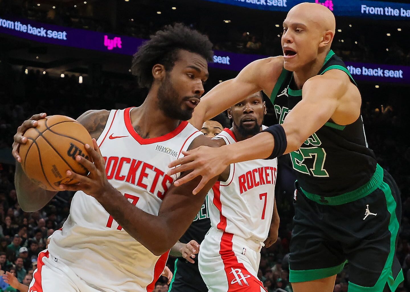 Third-year Celtic Jordan Walsh is a tenacious defender, and now he's starting to heat up on offense.