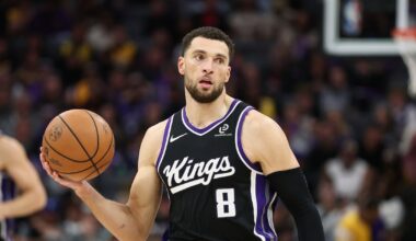 Sacramento Kings lose leading scorer Zach LaVine to left ankle injury vs. Minnesota Timberwolves
