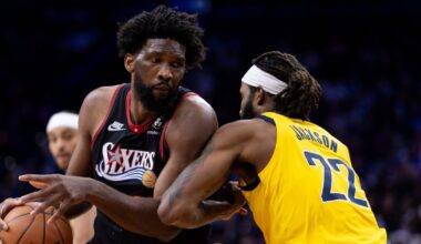 Joel Embiid scores season-high 39 points to lead Philadelphia 76ers to win against Indiana Pacers