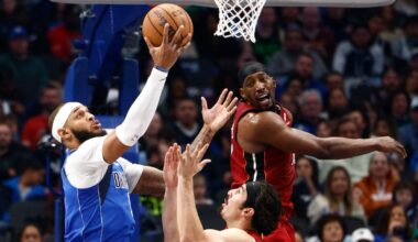 Mavericks center Daniel Gafford exits game vs. Heat after aggravating right ankle injury