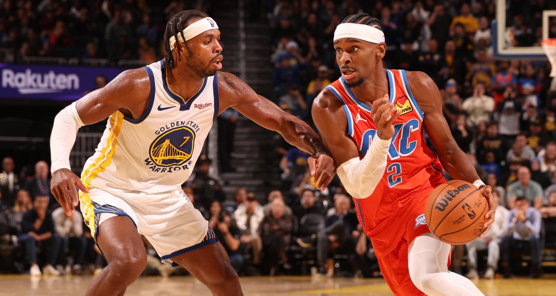 Shai Gilgeous-Alexander scores 38 points as defending champion Thunder hold off Warriors 124-112