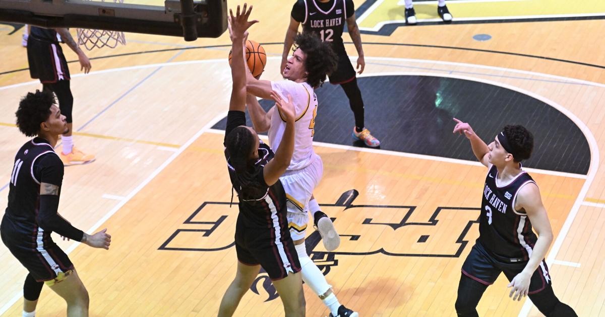 Senior forward leads Millersville to men's basketball victory over Bowie State in choppy game | Basketball