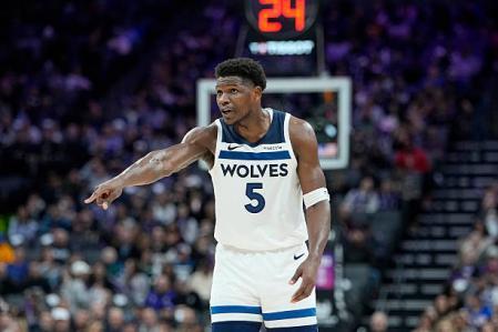 Anthony Edwards of the Minnesota Timberwolves
