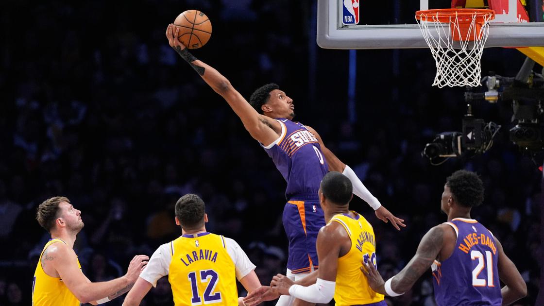 Phoenix Suns snap Lakers' 7-game winning streak