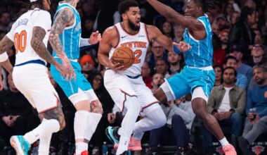 Towns, Brunson carry the Knicks to a 119-104 victory over the Hornets |