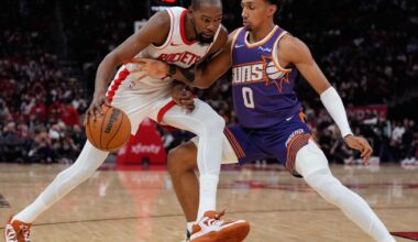 Durant hits milestone in Rockets' win over Suns |