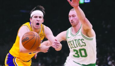 Celtics beat Lakers without James, Doncic | Sports