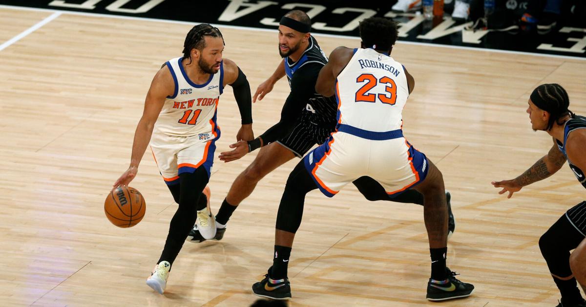 Brunson, Hart lead the Knicks to a 106-100 victory over the Magic |
