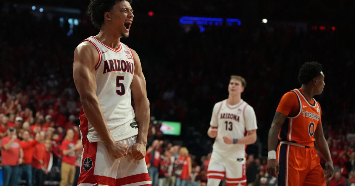 Arizona takes No. 1 in AP Top 25 men's basketball poll, Iowa State up to No. 4, Gonzaga into top 10 | National Sports