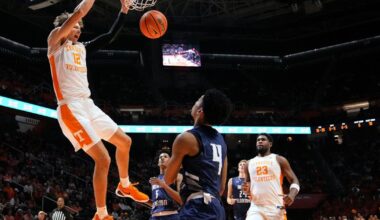 No. 20 Tennessee's Cade Phillips will have shoulder surgery and miss rest of season | Basketball