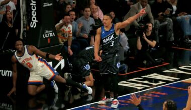 NBA fines Magic's Bane $35K for throwing ball at Knicks's Anunoby |