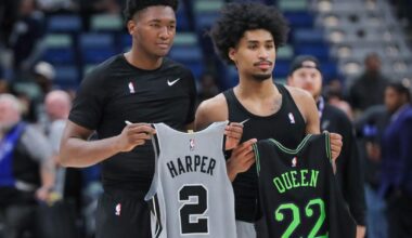 Photos: Pelicans fall 135–132 as Spurs spoil Queen’s triple-double | Photos