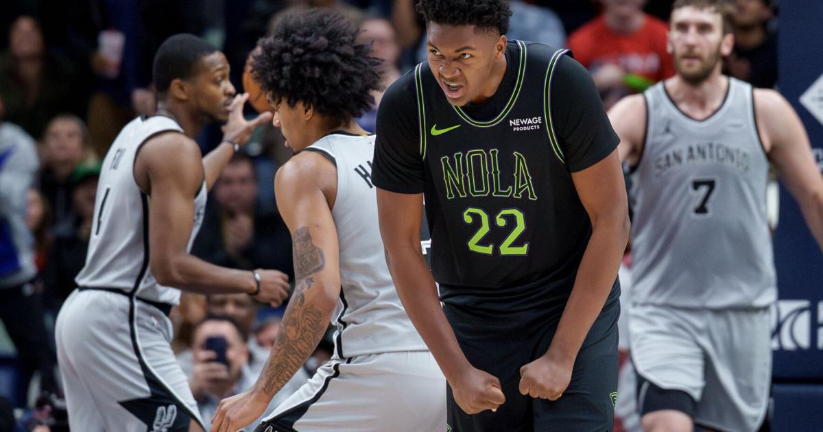 Rookie Derik Queen's emergence has been a bright spot for reeling Pelicans |