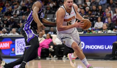 Jokic has 36 points and 12 boards as Nuggets rout Kings 136-105 for 11th straight road win |