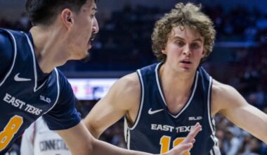 Noah perfect from behind arc but sunk by McNeese