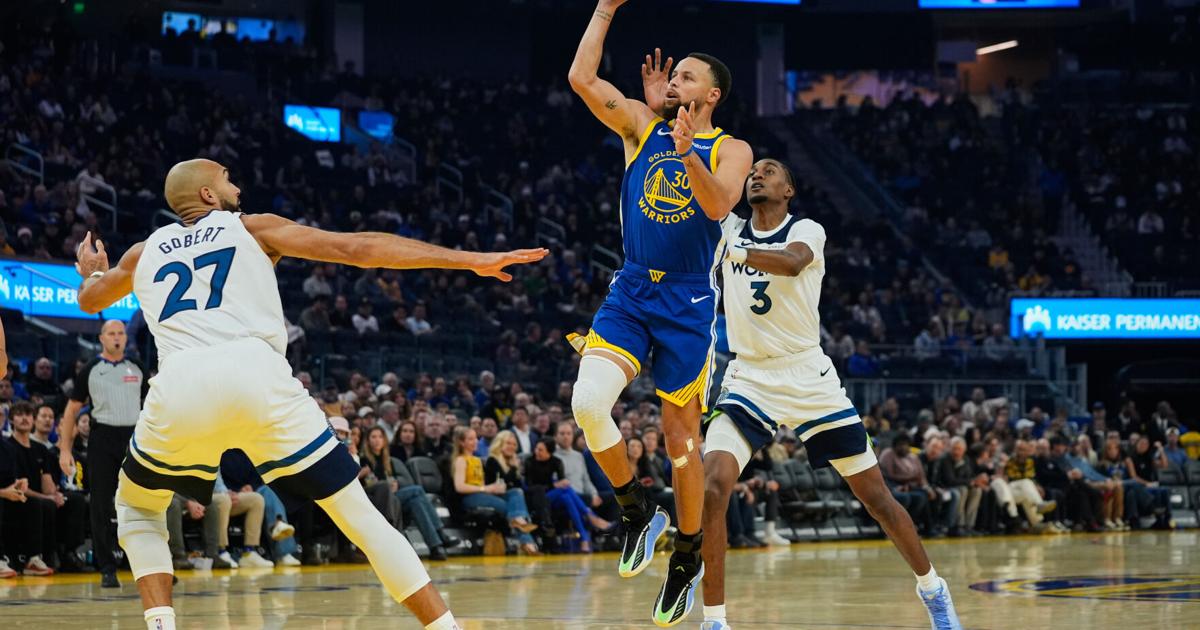 Curry scores 39 in return but Timberwolves top Warriors 127-120 without Edwards | National Sports