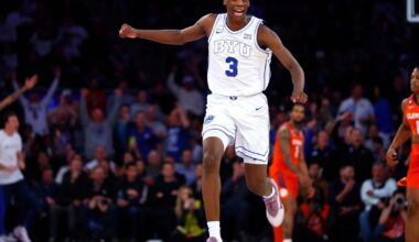 Dybantsa scores 26 as No. 10 BYU beats UC Riverside 100-53 for 6th straight win | Basketball