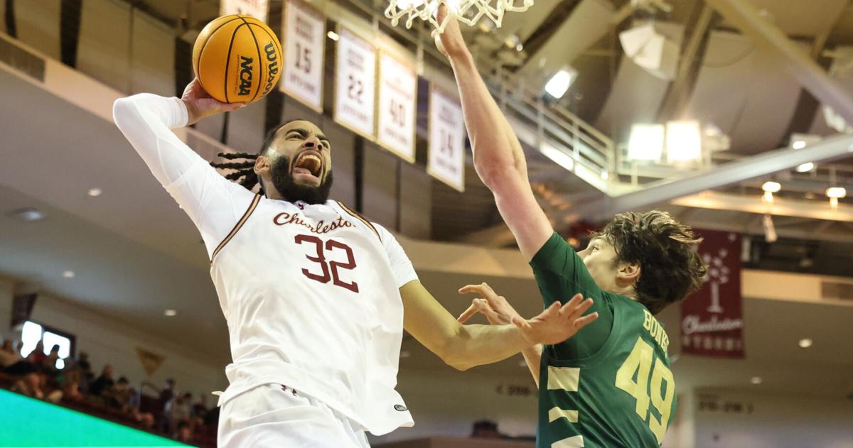 College of Charleston basketball team plays Charlotte