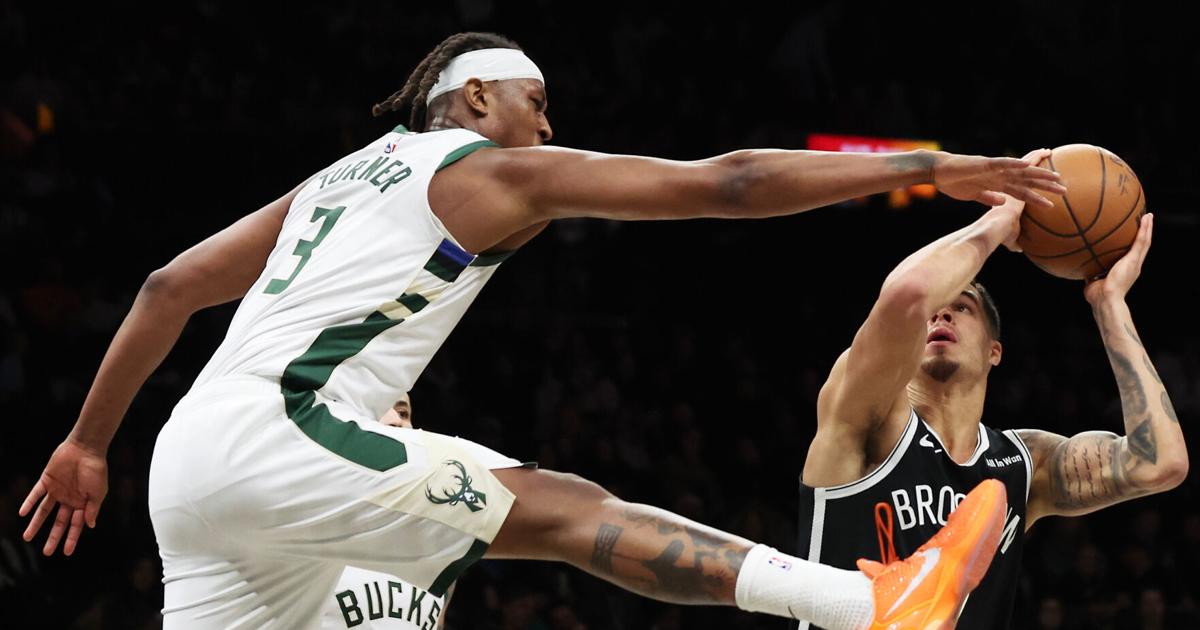 Nets rout Bucks 127-82 to match franchise record for margin of victory |