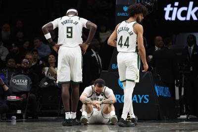 Bucks Nets Basketball