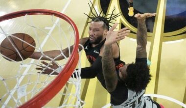 Knicks win NBA Cup after rallying to beat Spurs 124-113 | National Sports