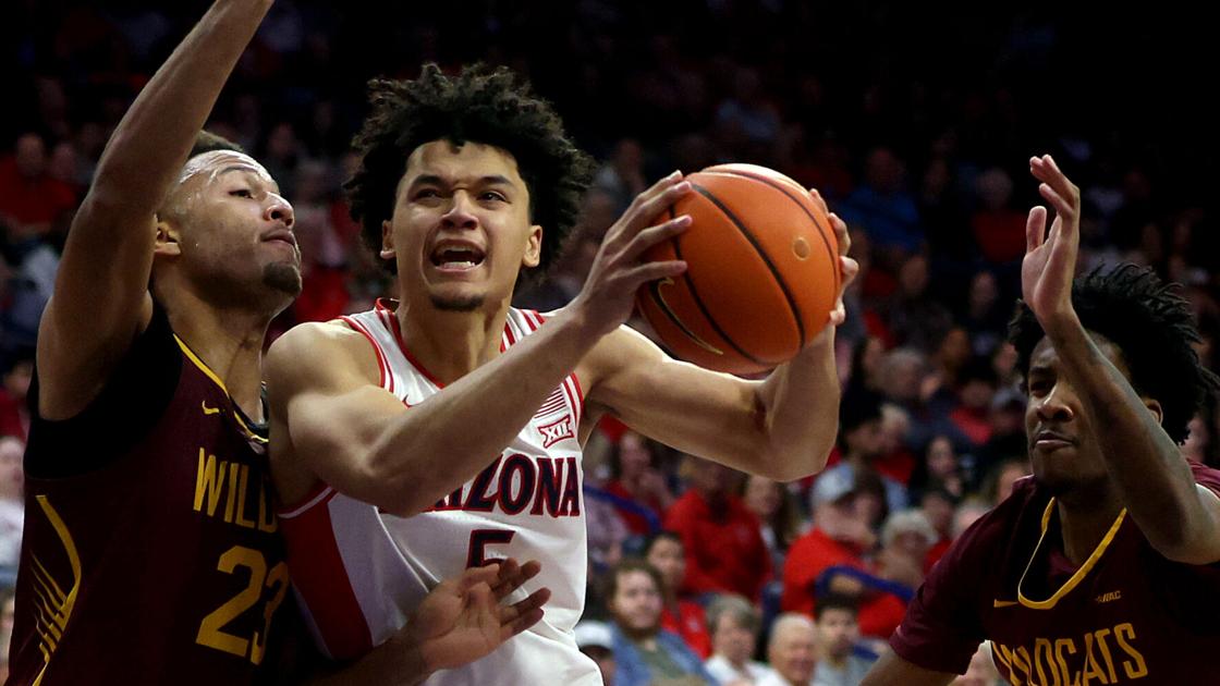 No. 1 Arizona men's basketball rolls over Bethune-Cookman in Tucson