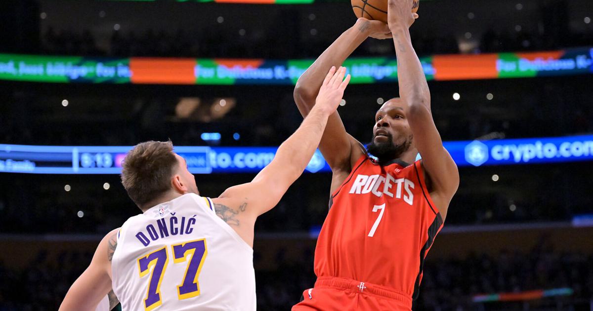 Amen Thompson's 26 points lead Rockets to 119-96 win over Doncic and the Lakers | Sports