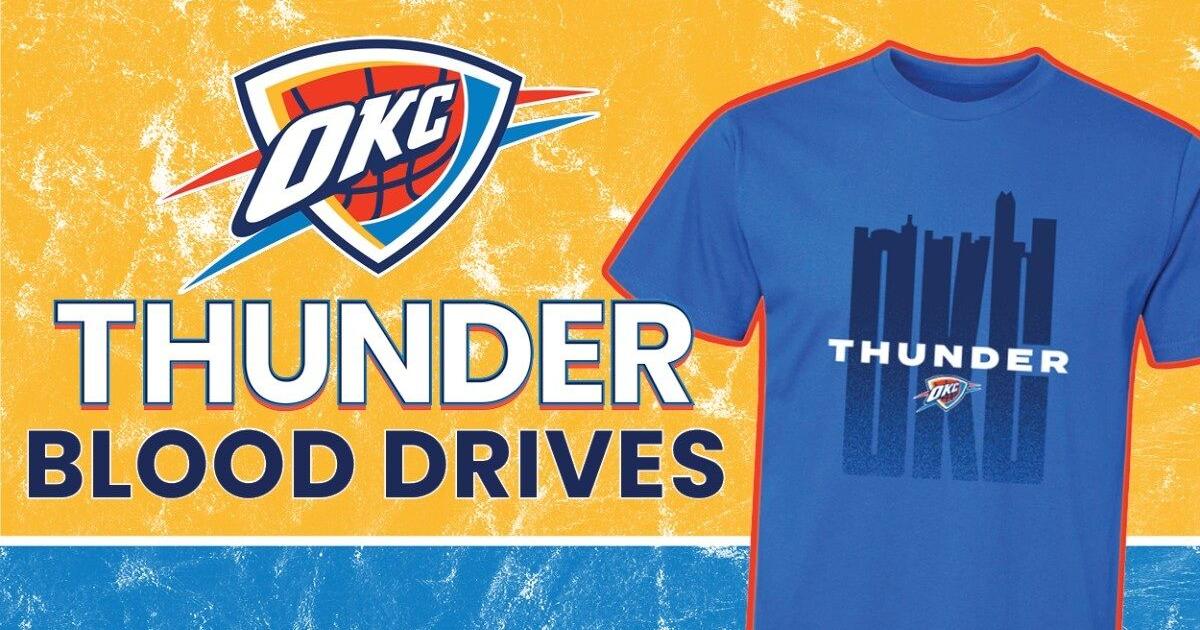 Oklahoma City Thunder to participate in blood drive with free t-shirts, tickets to games | News