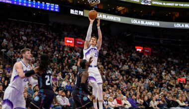 Markkanen, George power Jazz to 127-114 victory, ending Spurs win streak at 8 games |