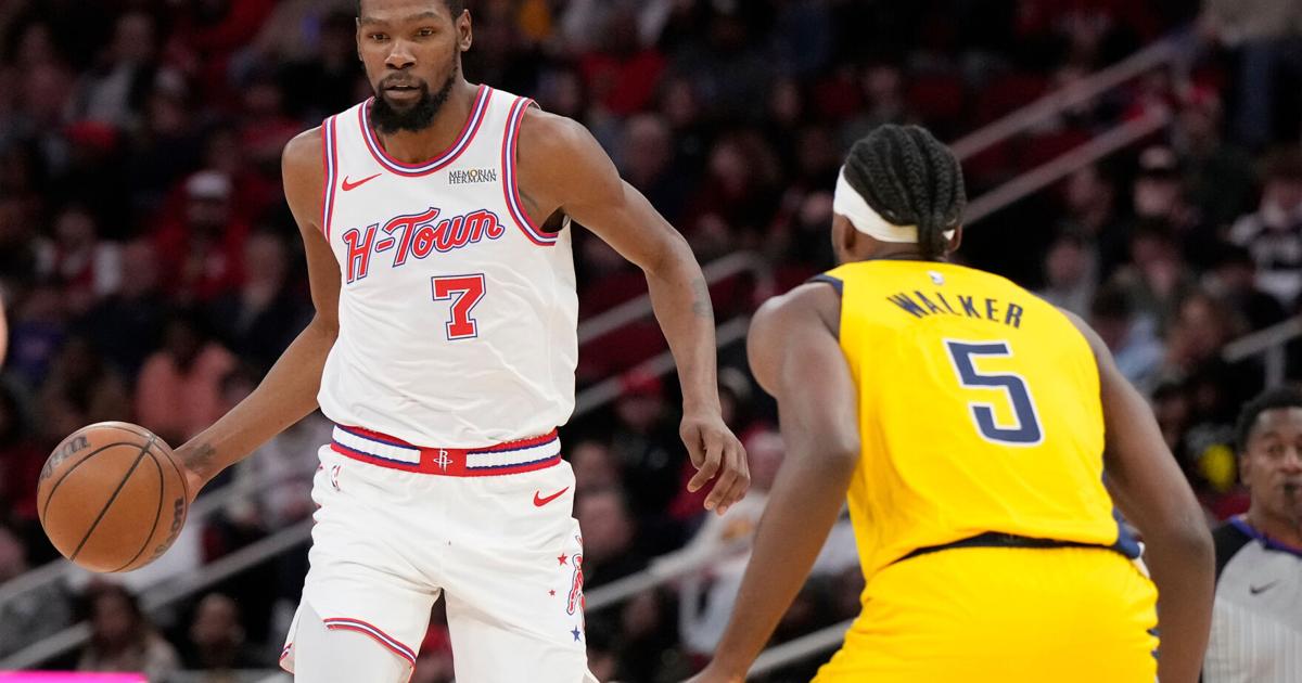 Kevin Durant's 30 points power Rockets to 126-119 win over Pacers | National Sports