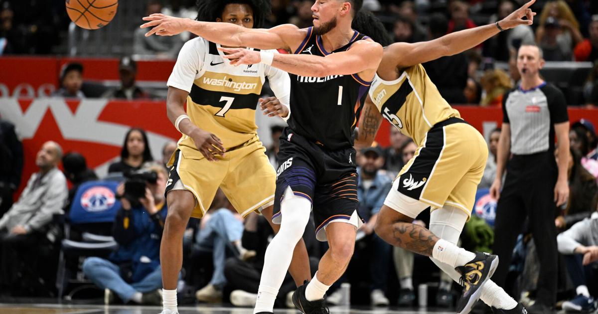 Brooks, Gillespie lead streaking Suns past improving Wizards, 115-101 | Sports