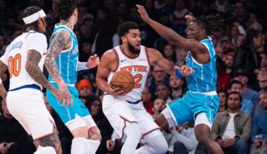 Towns, Brunson carry the Knicks to a 119-104 victory over the Hornets