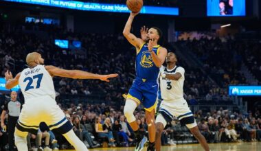 Stephen Curry scores 39 in return but Minnesota Timberwolves top Golden State Warriors without Anthony Edwards