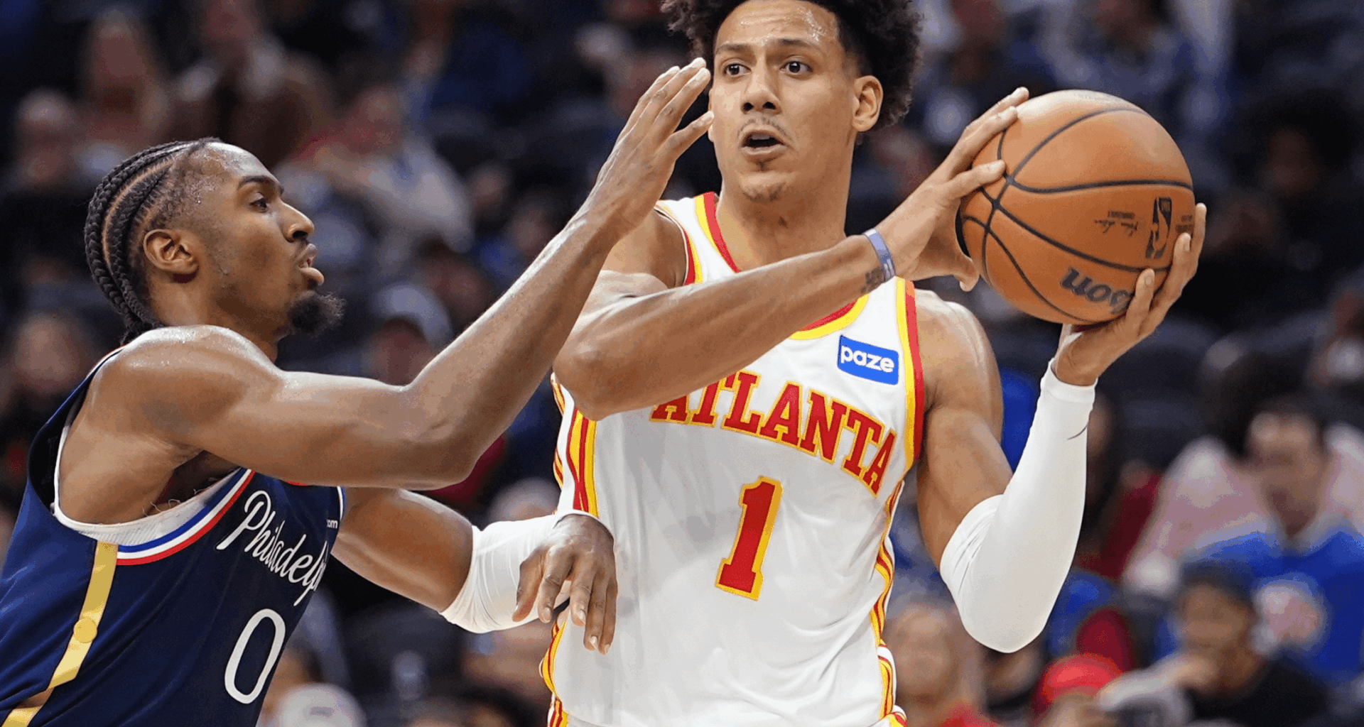 Jalen Johnson of the Atlanta Hawks