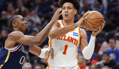 Jalen Johnson of the Atlanta Hawks