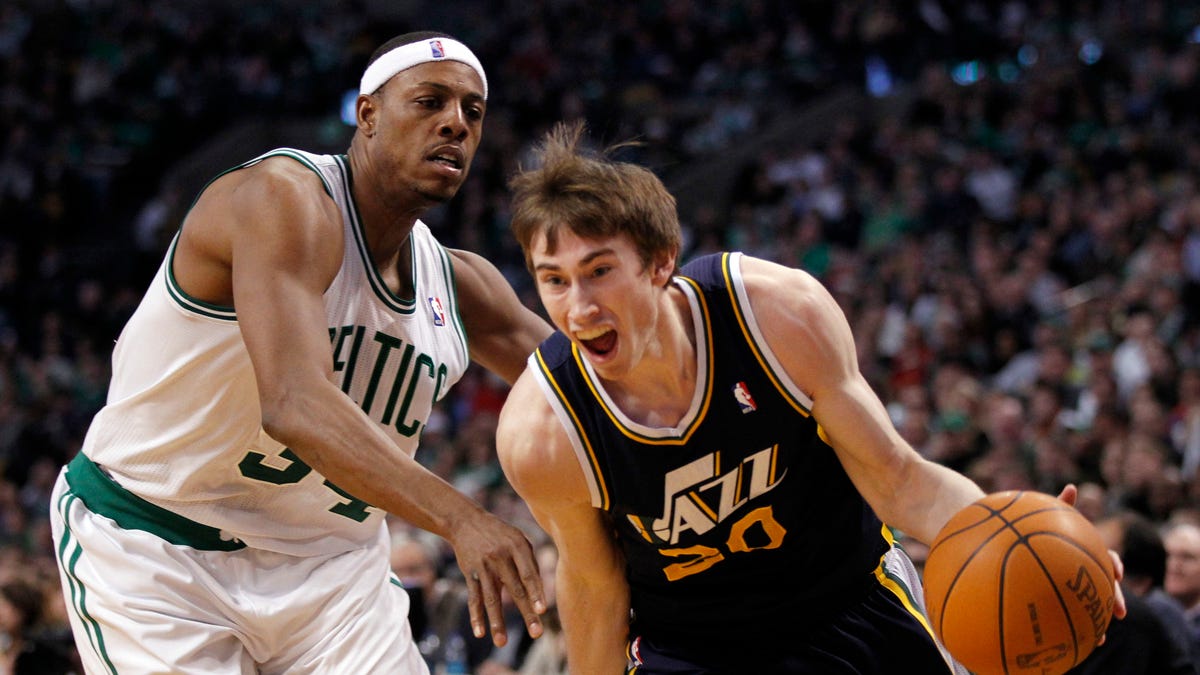 Celtics beat Jazz without making a 3-pointer