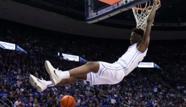 Social media reacts to AJ Dybantsa's jaw-dropping, viral dunk – Deseret News