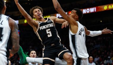 Victor Wembanyama records 100th straight game with at least one block, joining elite company