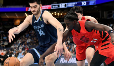 Aldama scores 22 points, Grizzlies build big lead in 119-96 win over Trail Blazers